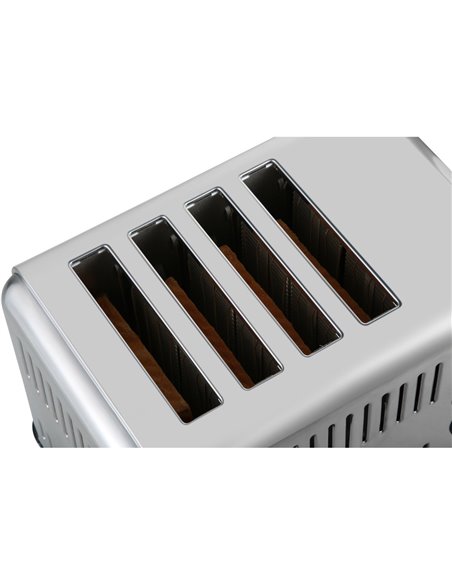 Commercial Slot Toaster 4 slices | Stalwart DA-HET4