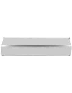 Commercial Condiment Holder with lid including 6xGN1/4-150mm containers Stainless steel | Stalwart DA-CHE06ADFL 2