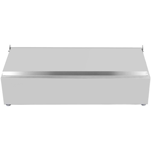 Commercial Condiment Holder with lid including 4xGN1/4-150mm containers Stainless steel | Stalwart DA-CHE04ADFL