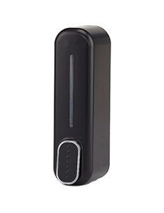 Commercial Wall Mounted Manual Soap Dispenser Black | Stalwart DA-HSDF7020BLACK