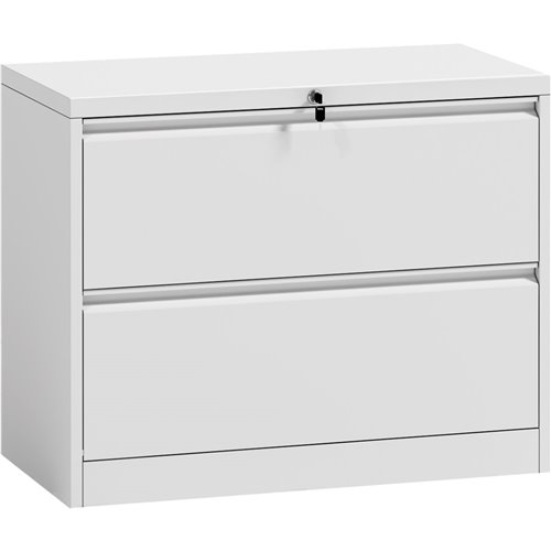 Professional Filing Cabinet 2 drawer 900x600x716mm White | Stalwart DA-HDKL02