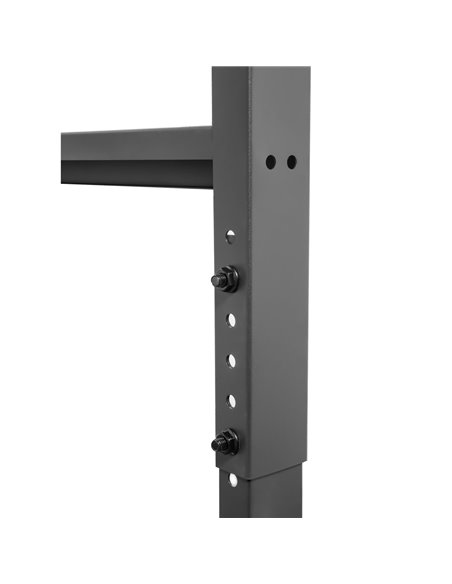 Professional Steel Workbench with Rubberwood Worktop Width 1220mm | Stalwart DA-WB4824