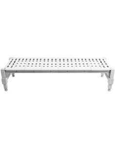 Commercial Dunnage Rack 1370x445x225mm 450kg loading Iron &amp Polypropylene | Stalwart DA-WHPDSPA54181045