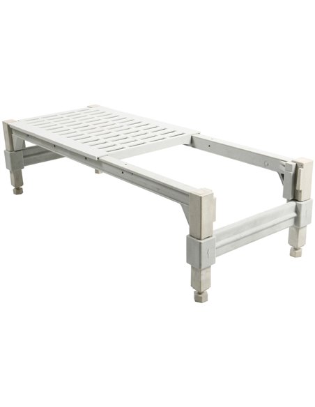Commercial Dunnage Rack 1525x610x225mm 450kg loading Iron &amp Polypropylene | Stalwart DA-WHPDSPA60181061
