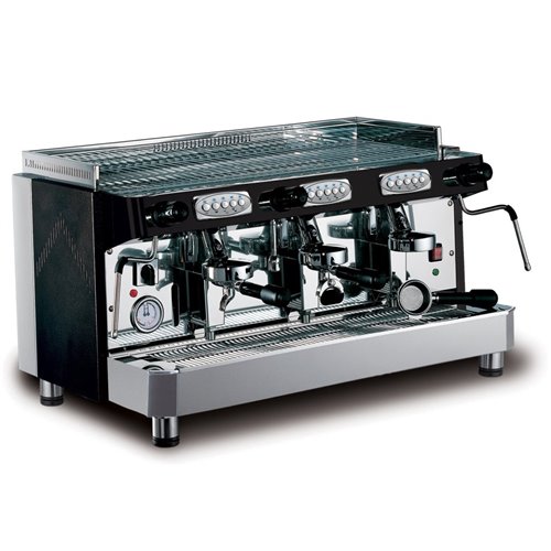 Italian Espresso Coffee Machine Automatic 3 groups 16 litres | Stalwart DA-DL3EPA2N