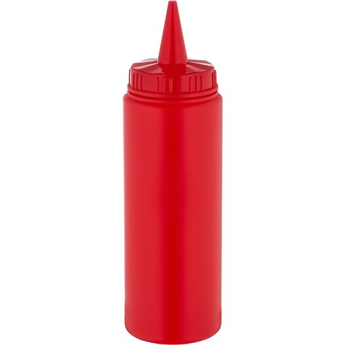 Squeeze Sauce Bottle 250ml/9oz Red | Stalwart DA-GPS250R
