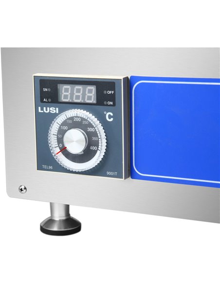 Commercial Conveyor Pizza oven 20 pizzas of 18'' per hour | Stalwart DA-HEP18