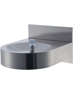 Commercial Wall mounted Stainless Steel Drinking Water Fountain | Stalwart DA-NTTR03