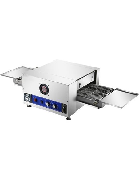 Commercial Conveyor Pizza oven 16 pizzas of 12'' per hour | Stalwart DA-HEP12