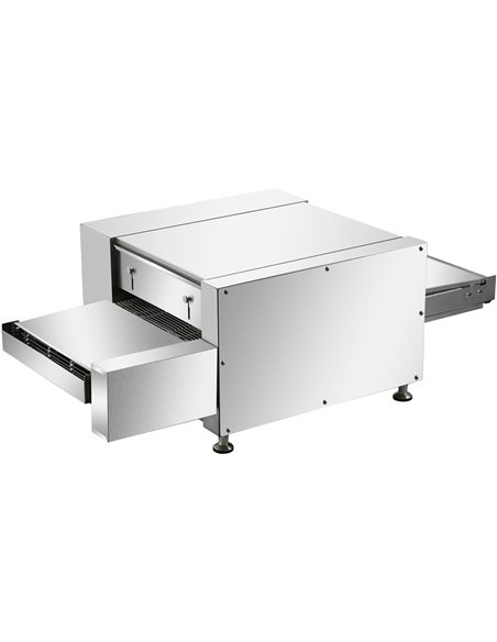 Commercial Conveyor Pizza oven 16 pizzas of 12'' per hour | Stalwart DA-HEP12