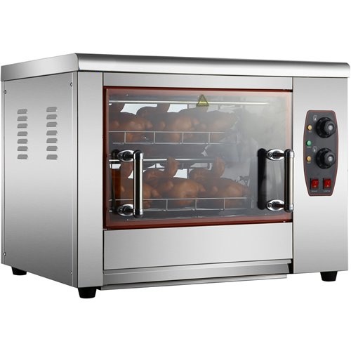 Professional Chicken Rotisserie Oven Electric 4 baskets 8-12 chickens | Stalwart DA-HEJ266