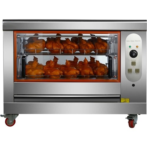 Professional Chicken Rotisserie Oven Electric 4 baskets 12-16 chickens | Stalwart DA-HEJ268