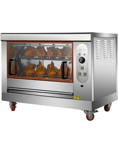 Professional Chicken Rotisserie Oven Electric 4 baskets 12-16 chickens | Stalwart DA-HEJ268 2