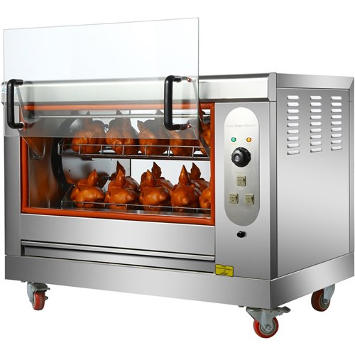 Professional Chicken Rotisserie Oven Electric 4 baskets 12-16 chickens | Stalwart DA-HEJ268