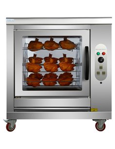 Professional Chicken Rotisserie Oven Electric 36-42 chickens | Stalwart DA-HEJ201