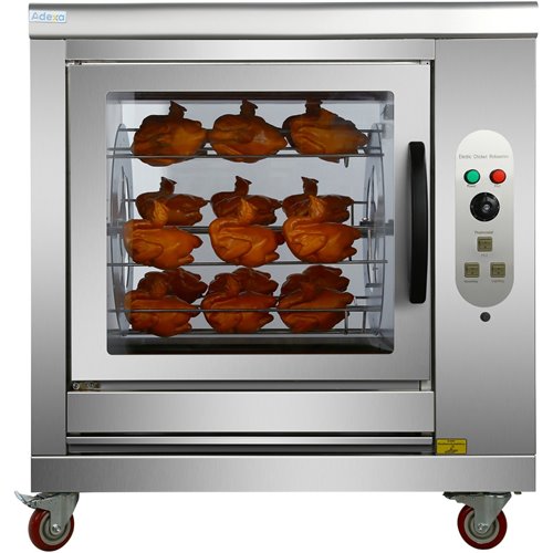 Professional Chicken Rotisserie Oven Electric 36-42 chickens | Stalwart DA-HEJ201