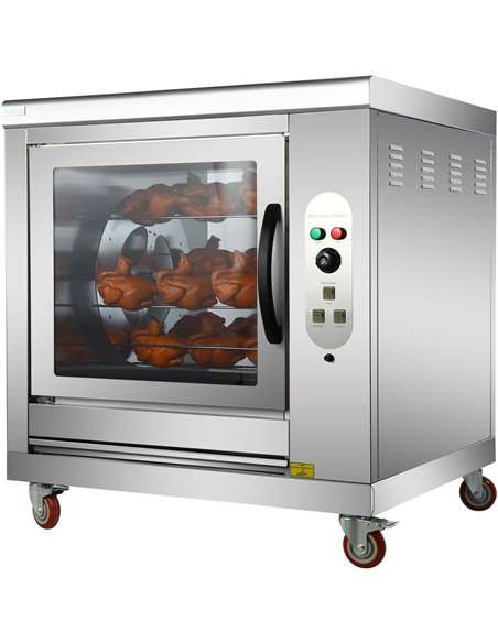 Professional Chicken Rotisserie Oven Electric 36-42 chickens | Stalwart DA-HEJ201