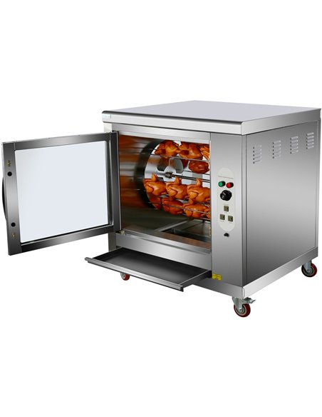 Professional Chicken Rotisserie Oven Electric 36-42 chickens | Stalwart DA-HEJ201