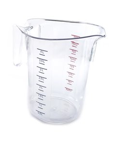Polycarbonate Measuring Jug 4 litre Heavy duty | Stalwart DA-MC4