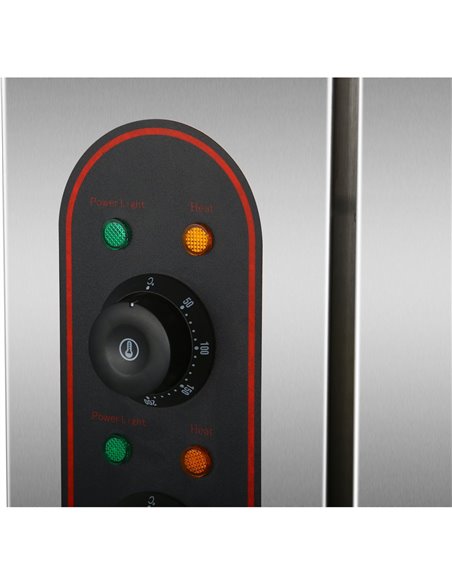 Professional Chicken Rotisserie Oven Electric 12-24 chickens | Stalwart DA-HEJ206