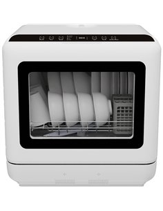 Commercial Mini Countertop Dishwasher 840W | Stalwart DA-WST5A6WTWL  2