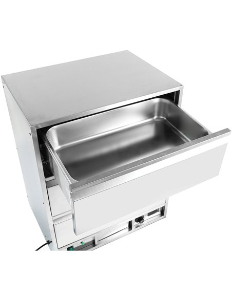 Commercial Food Warmer 3 drawers GN1/1 | Stalwart DA-WHBWD03