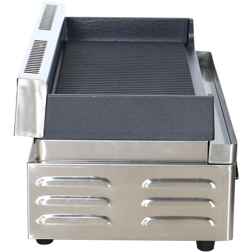 Professional Grill Electric 1 zone 2.3kW Ribbed Cast iron top | Stalwart DA-GP5530EW