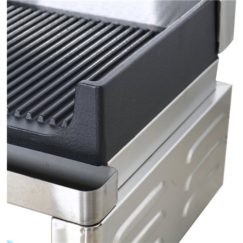 Professional Grill Electric 1 zone 2.3kW Ribbed Cast iron top | Stalwart DA-GP5530EW