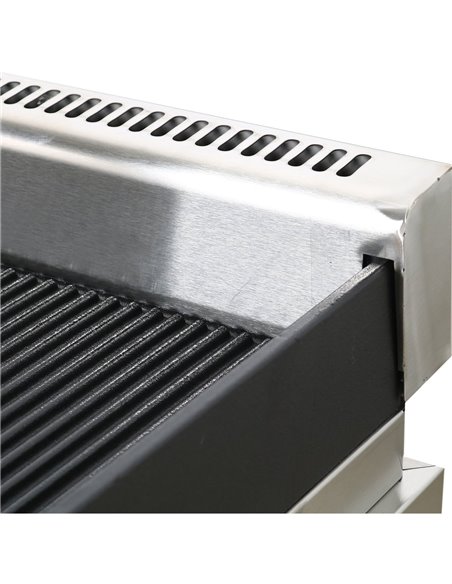 Professional Grill Electric 1 zone 2.3kW Ribbed Cast iron top | Stalwart DA-GP5530EW