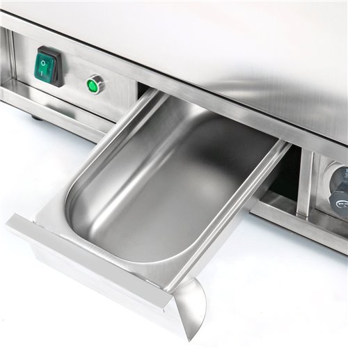 Commercial Food Warmer Digital 1 drawer GN1/1 | Stalwart DA-WHBWD01