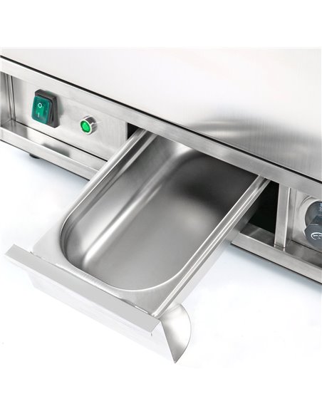 Commercial Food Warmer Digital 1 drawer GN1/1 | Stalwart DA-WHBWD01