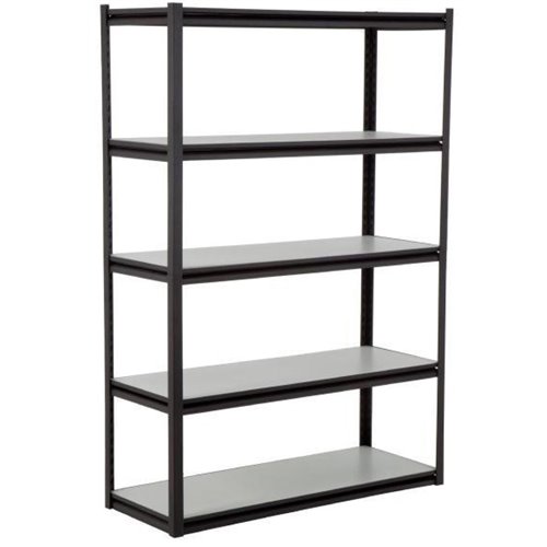 Commercial Heavy Duty Boltless Shelving Unit 5 Shelves 500kg Loading Capacity 1220x457x1830mm | Stalwart DA-SY1848LDC