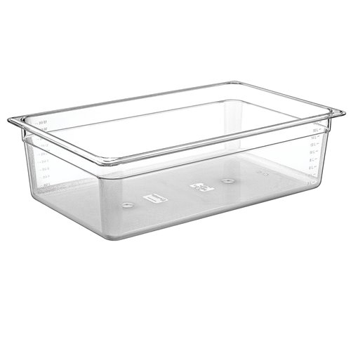 Polycarbonate Gastronorm Pan GN1/1 Depth 150mm | Stalwart DA-GNP11150