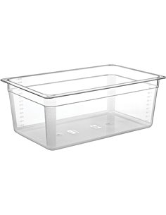 Polycarbonate Gastronorm Pan GN1/1 Depth 200mm | Stalwart DA-GNP11200