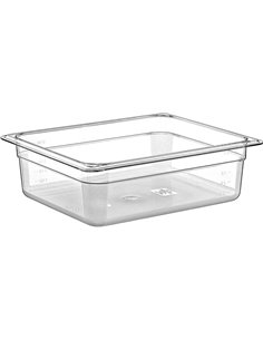 Polycarbonate Gastronorm Pan GN1/2 Depth 100mm 5 litres | Stalwart DA-GNP12100