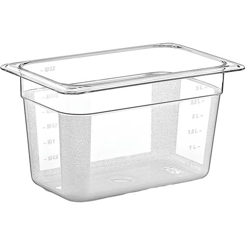 Polycarbonate Gastronorm Pan GN1/4 Depth 150mm | Stalwart DA-GNP14150