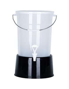 Commercial Juice Dispenser Round 20 litres with Base | Stalwart DA-BRB22QTWITHBASE