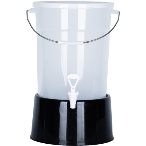 Commercial Juice Dispenser Round 20 litres with Base | Stalwart DA-BRB22QTWITHBASE