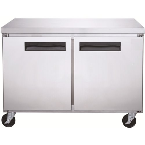 Professional Freezer Counter 2 doors Depth 800mm | Stalwart DA-DUC60F