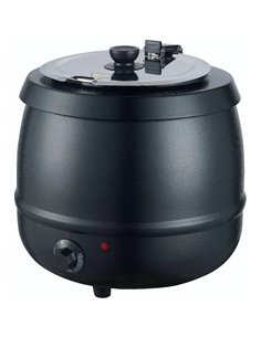 Commercial Soup kettle Black 10 litres | Stalwart DA-ASK10L