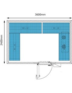 Foster Advantage Walk In Fridge Remote ADV3624 HT REM 2