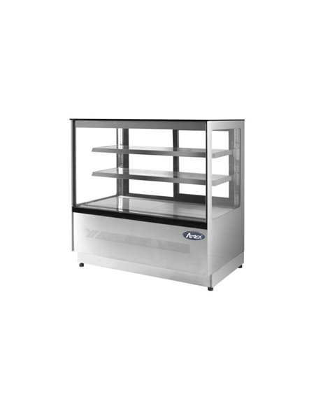 Atosa WDF097F Heavy Duty Squared Glass Deli Counter