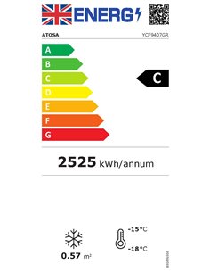 Atosa YCF9407 Project Series 1 Door Display Freezer 2