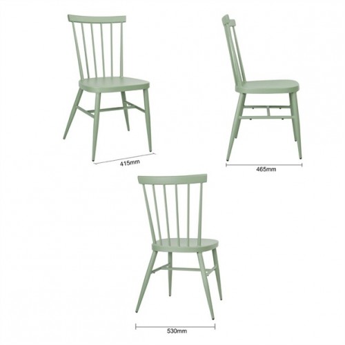 Bolero Windsor Aluminium Green Chairs...