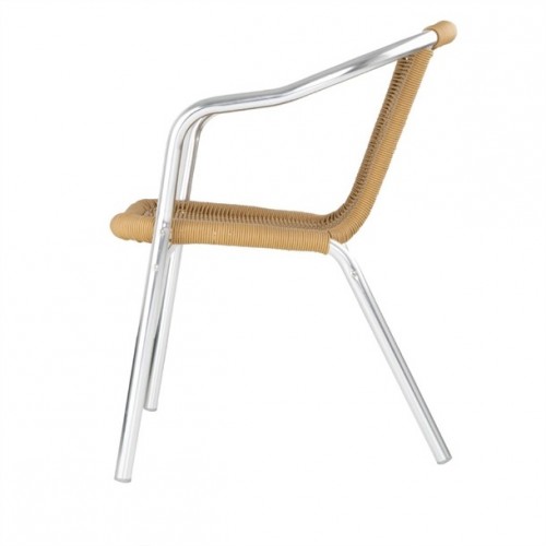 Bolero Natural Wicker Chairs with...