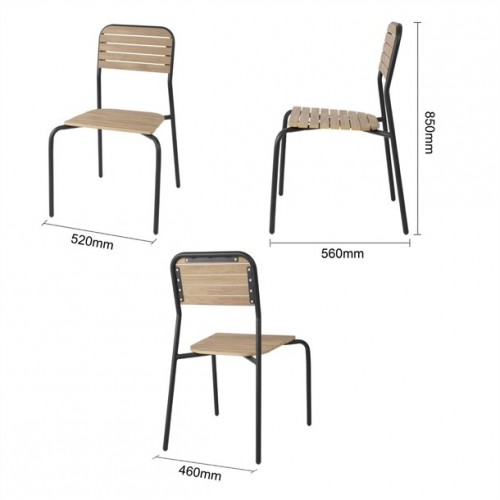 Bolero Santorini Wood Effect Outdoor...