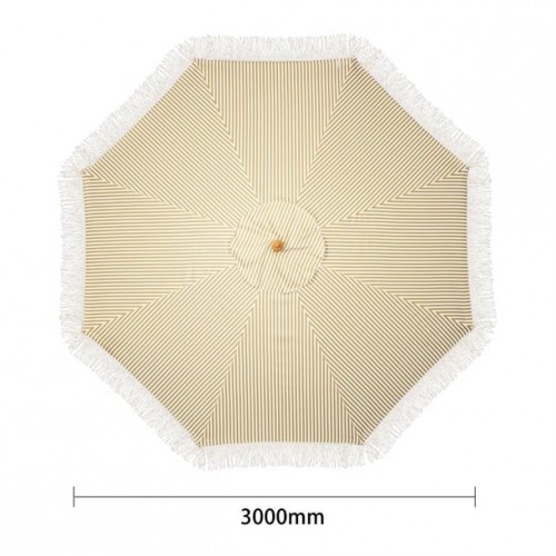 Bolero Sicily Round Striped Parasol...