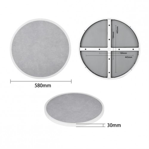 Bolero Fibre Glass Round Table Top...