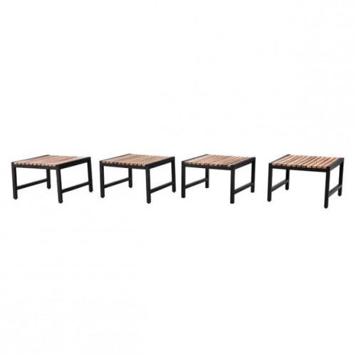 Bolero Steel and Acacia Low Bar...