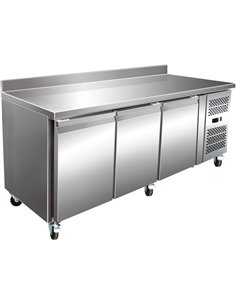 Commercial Refrigerated Counter Upstand 3 doors Depth 700mm | Stalwart DA- THP3200TN